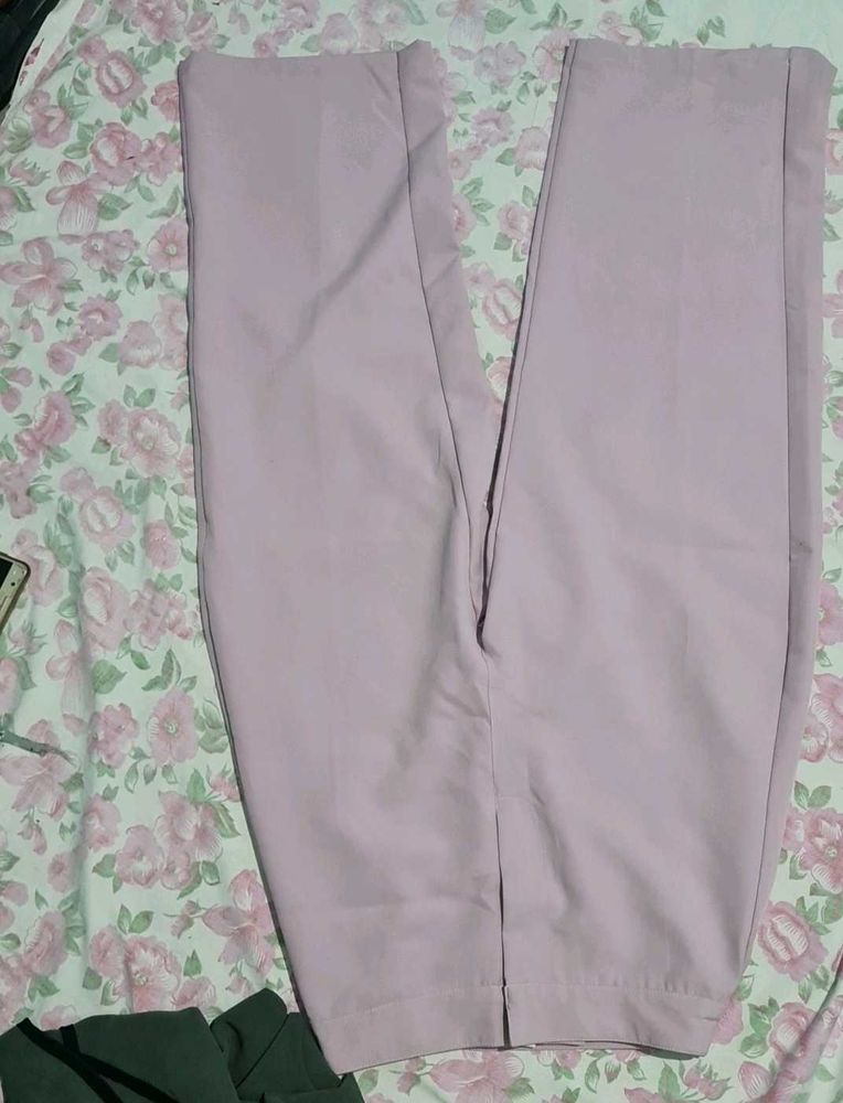 Lavender Straight Pants