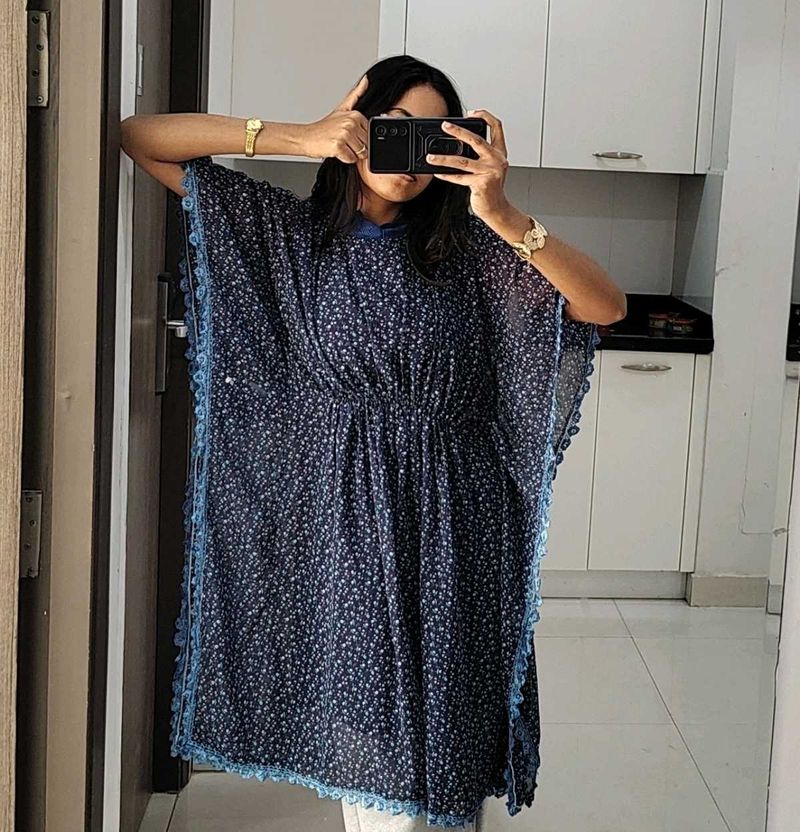 Floral Kaftan Top
