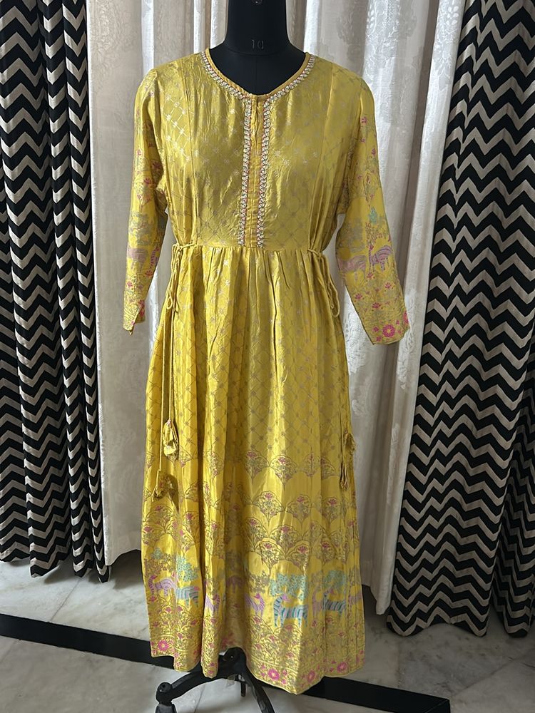 Madhubani Print Work Kurta