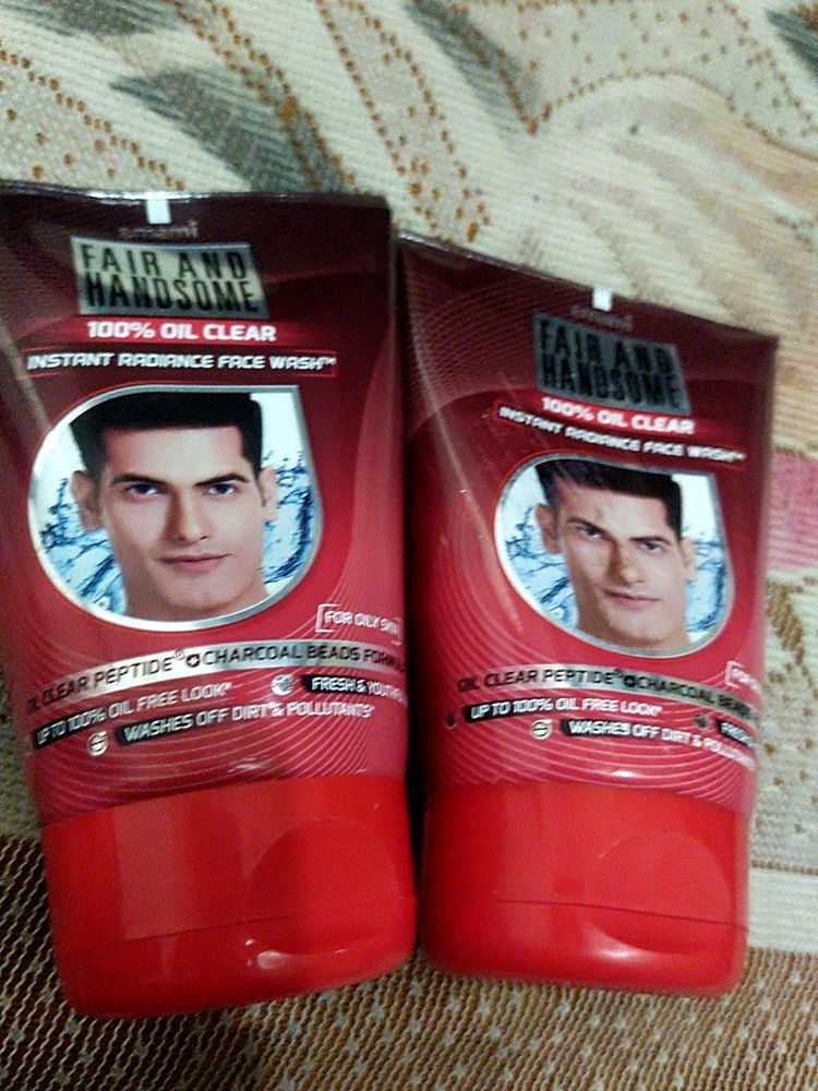 Men Face Wash And Kajal