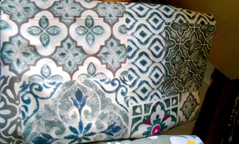 Patchwork Print Fabric Panel bedsheets