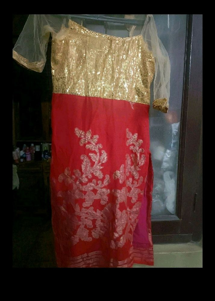 Boutique Stitched Party Wear Ethnic Outfit In S