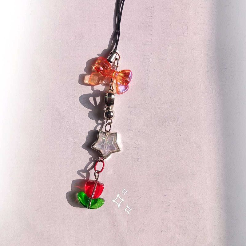Tulip phone charm