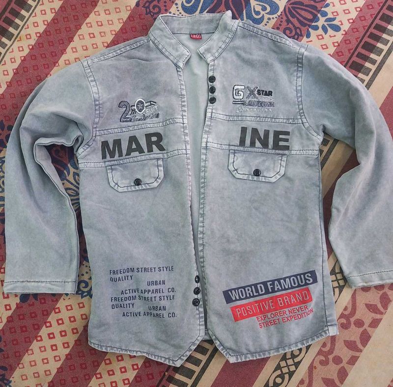 Stylish Kids Denim Shirt