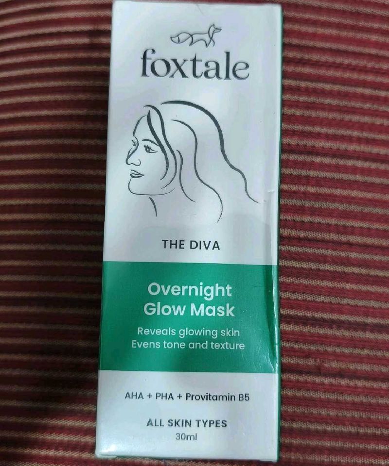Foxtale The Diva Overnight Glow Mask
