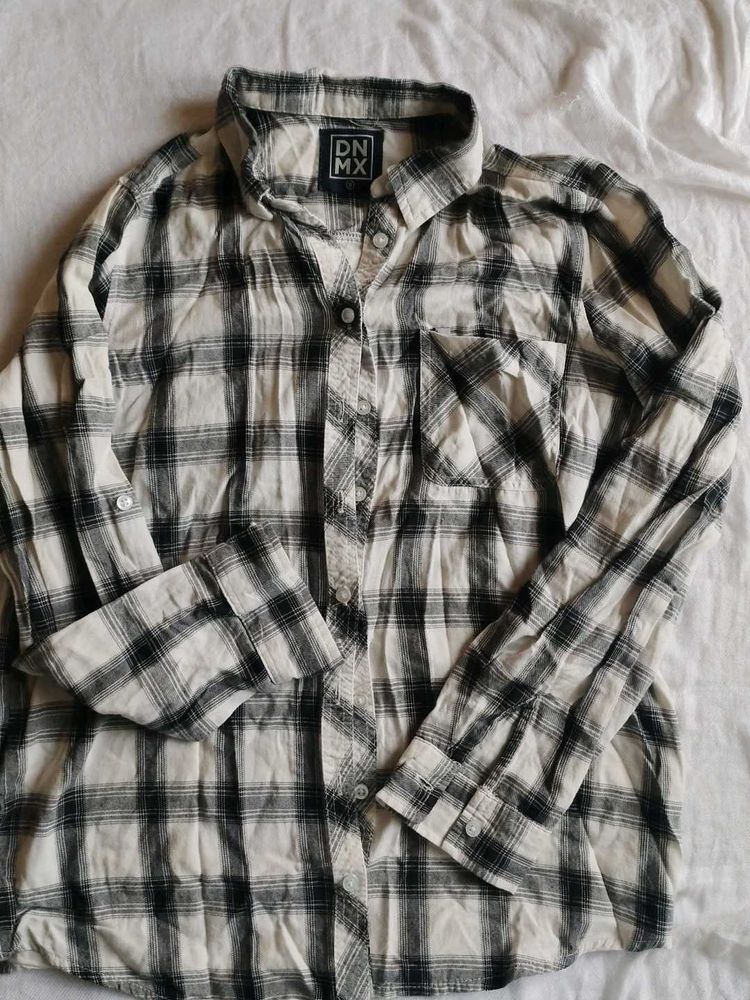 Women's Plaid Long Sleeve Shirt