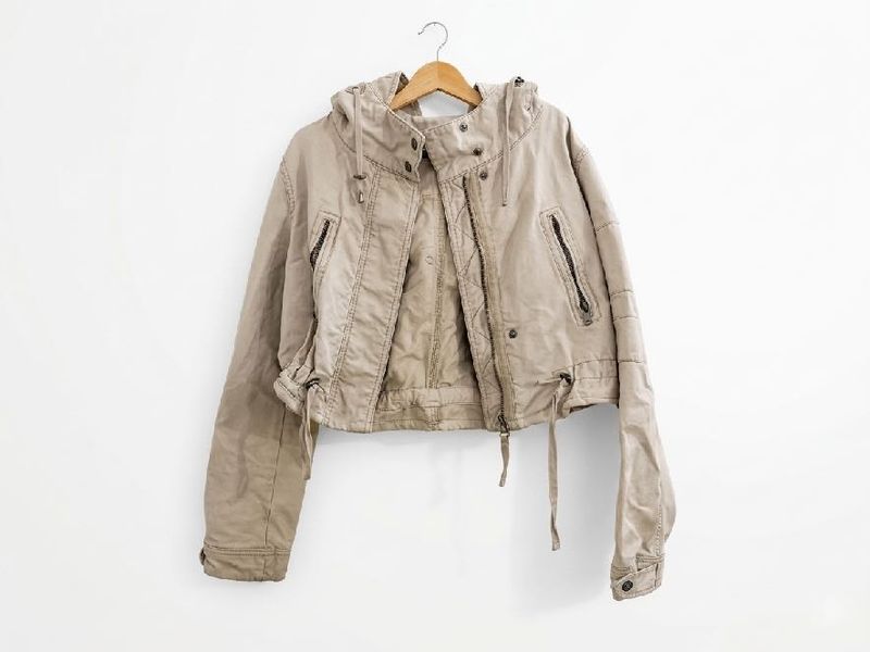 Vintage Bershka Utility Crop Jacket