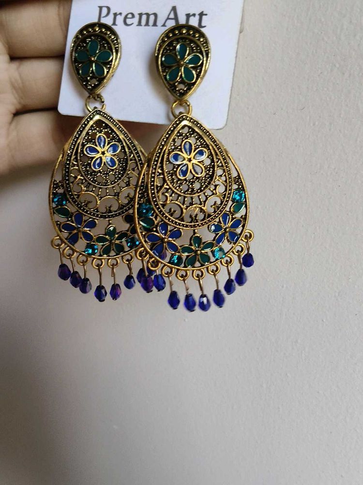 Beautiful Ethnic Dangle Earrings