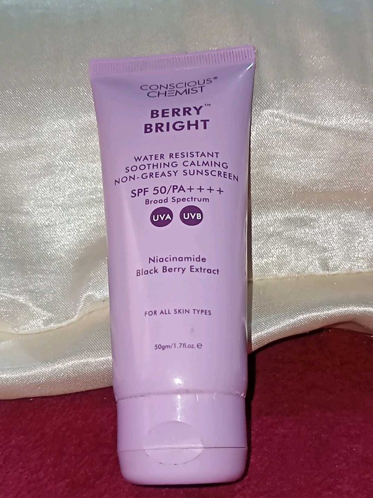 Conscious Chemist Berry Bright Sunscreen