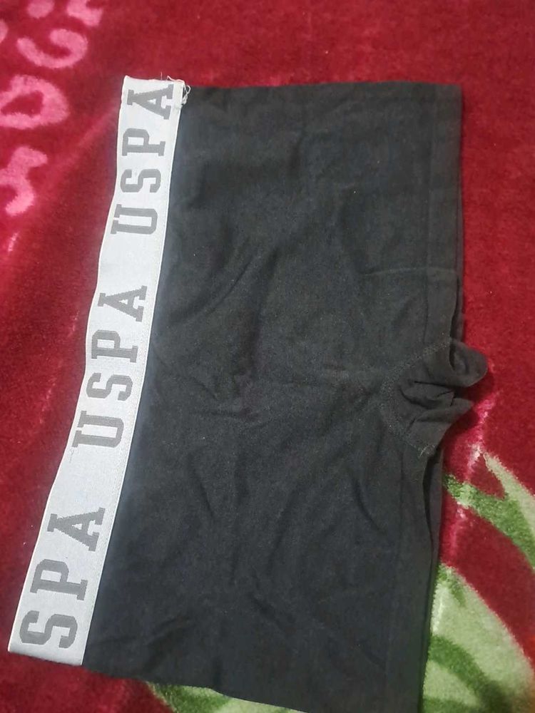 USPA Logo Waistband Shorts