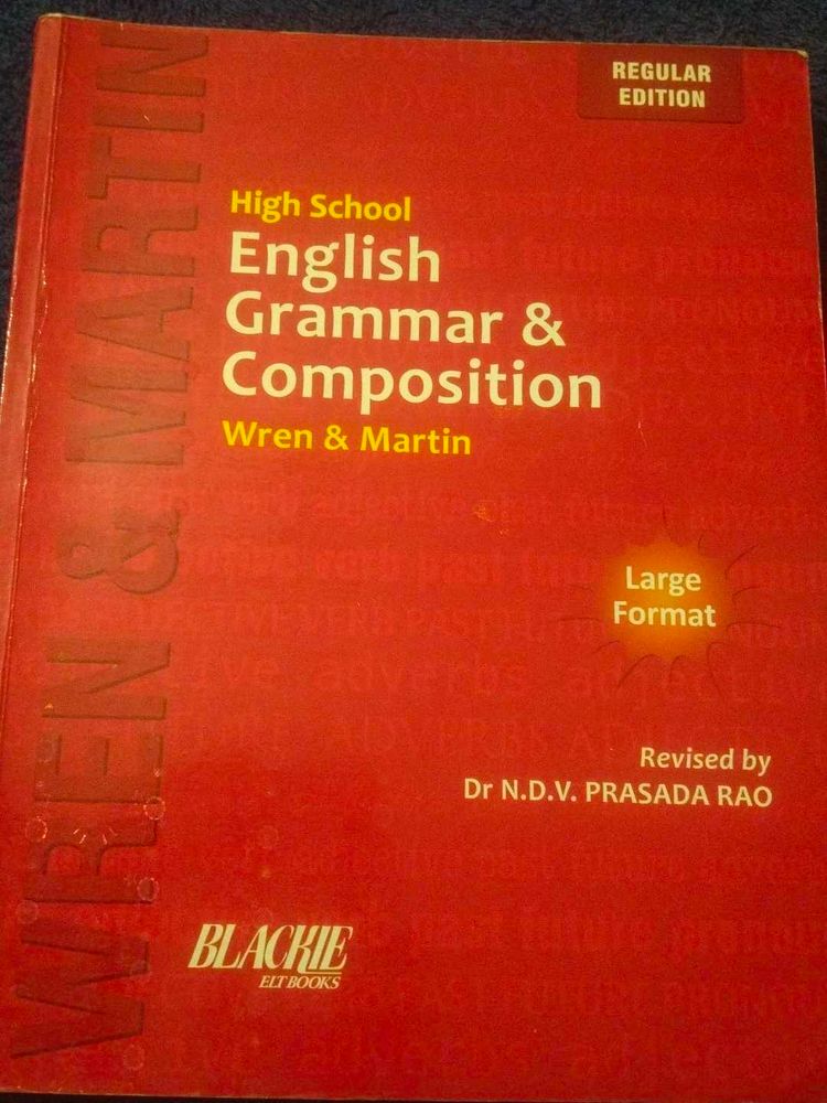 World's Best English Grammar Book by Wren&amp;Martin