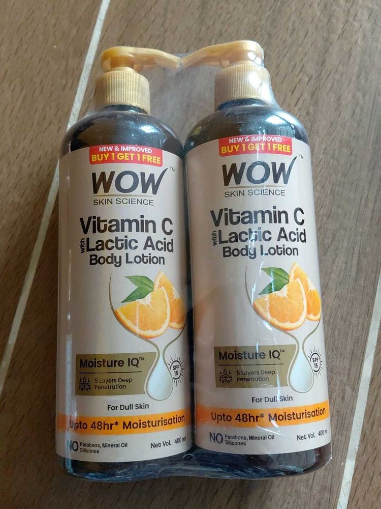 WOW Vitamin C Body Lotion Pack Of 2