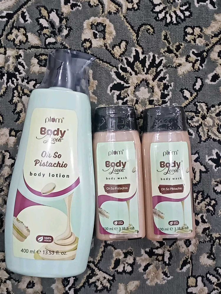 Plum BodyLovin' Oh So Pistachio Set