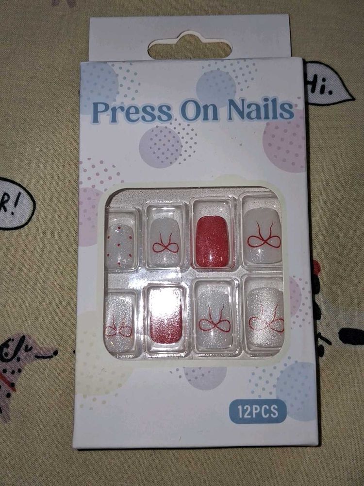 Press On Nails - 12 Pcs