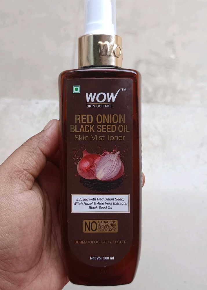 WOW Red Onion Black Seed Oil Skin Mist Toner