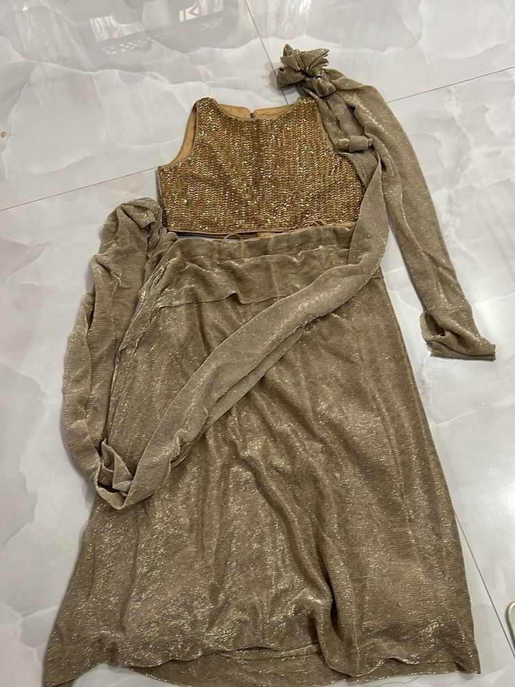Sparkling Sequin Lehenga Choli Set