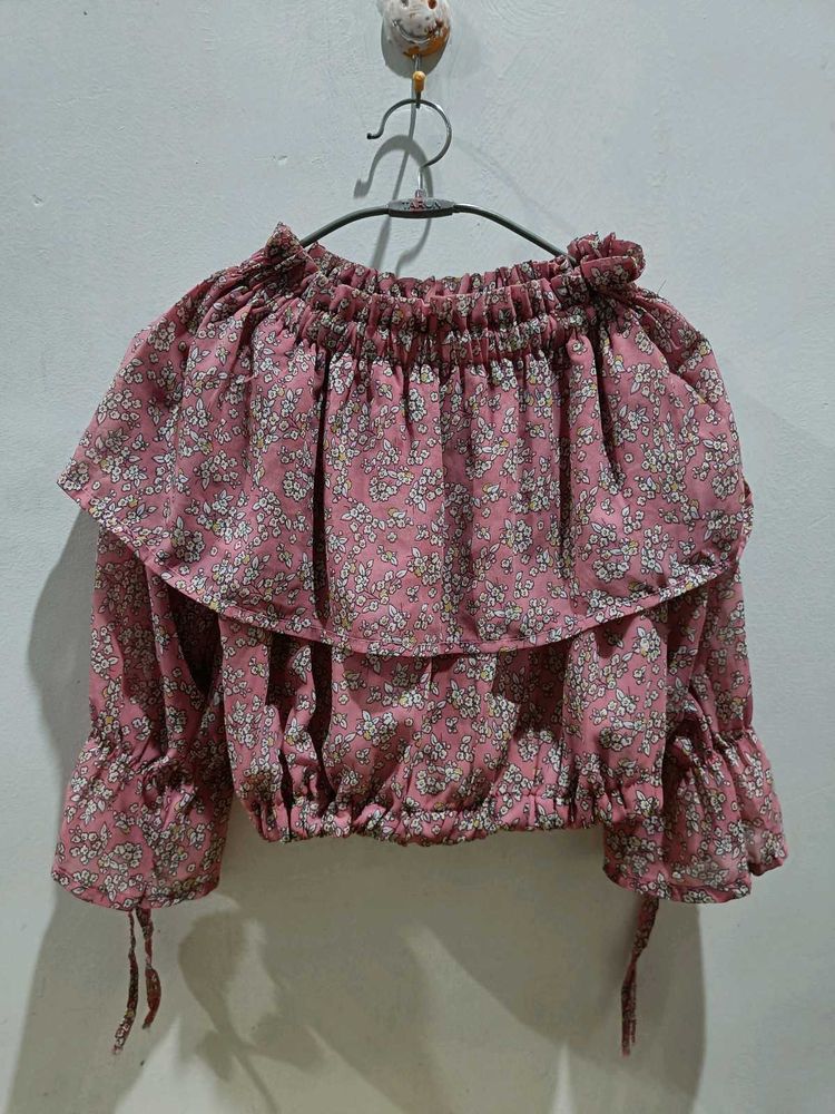 pink 🩷 beautiful cord set Size-S
