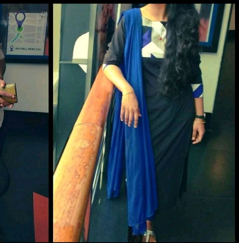 Geometrical print kurta