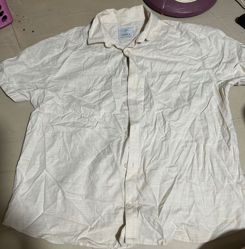 Classic Short-Sleeve Button-Up Shirt