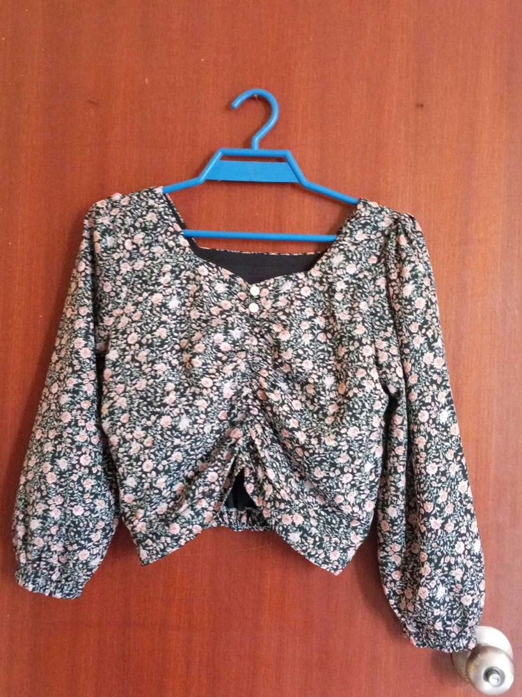 Floral Print Top