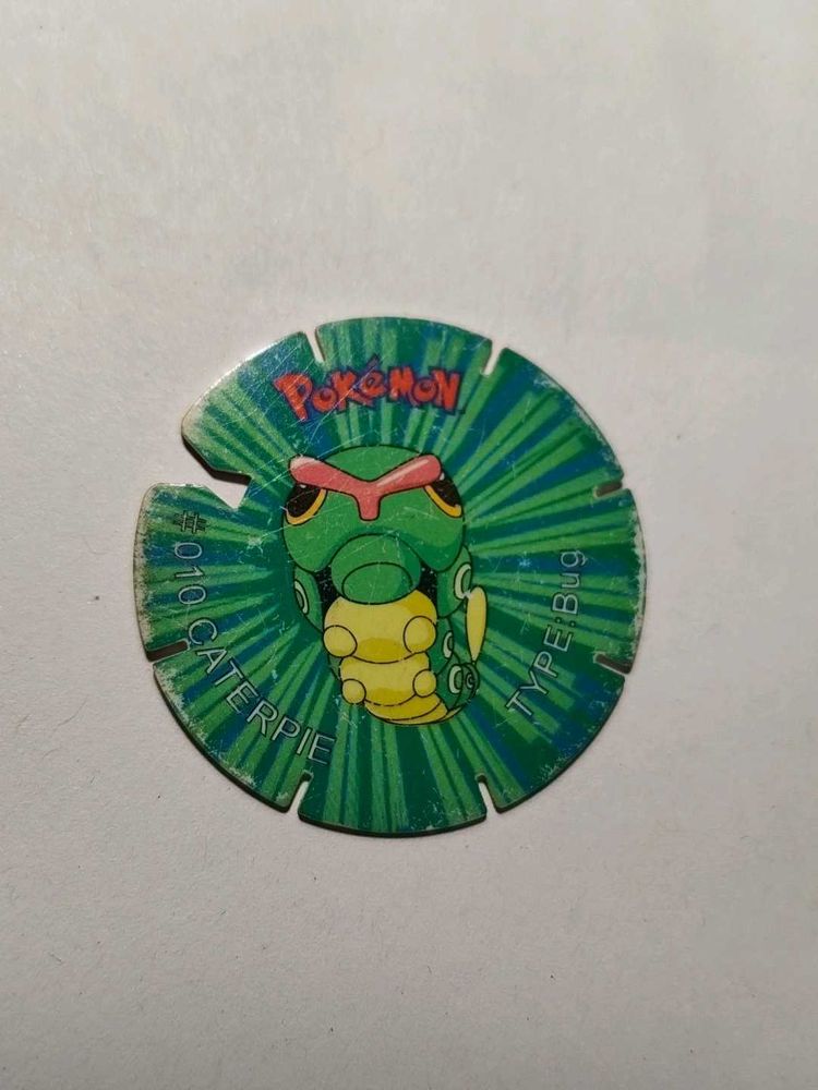 Cheetos Pokemon TAZO Caterpie (rare)