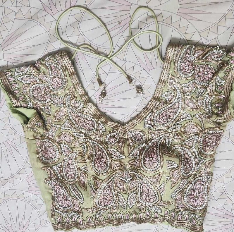 Heavy Embroidered Ethnic Blouse
