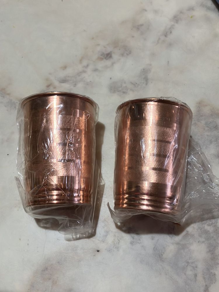 Kids Copper Water Glasses