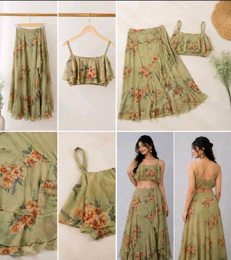 Rapunzel indo western co-ord set