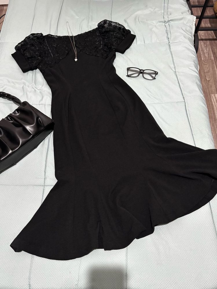 Black Flared Dress (LBD)