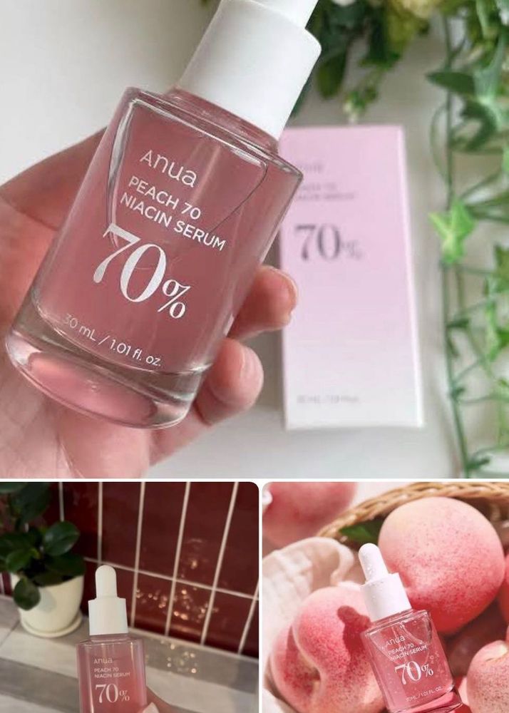 Combo of3 Anua Peach Serum &amp; acis y sunscreen