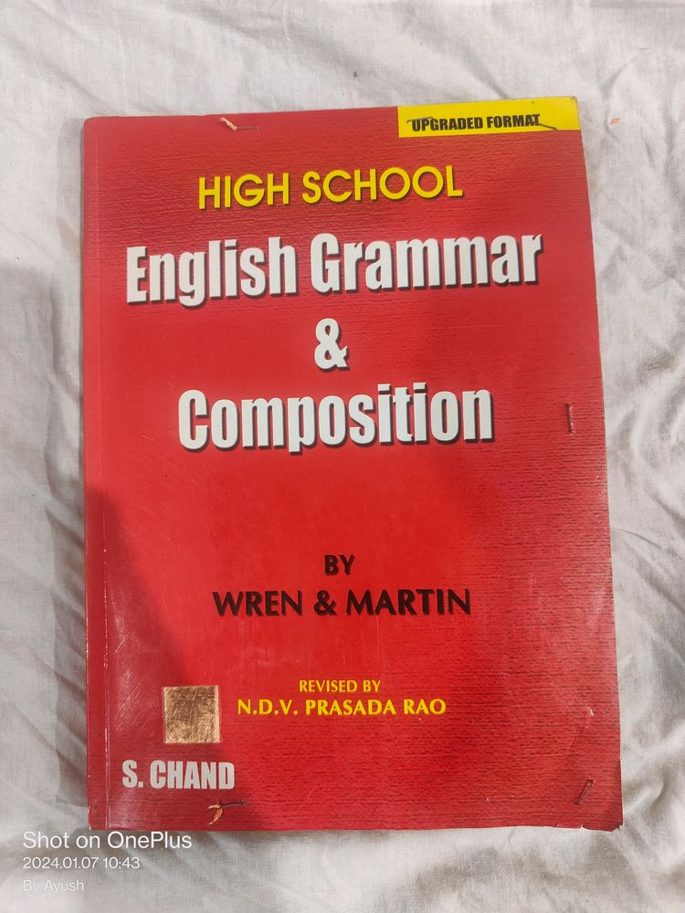English grammar &amp; Composition