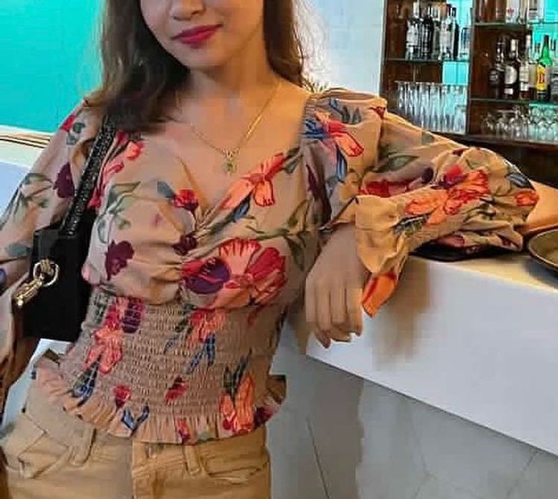 Floral Smocked Blouse