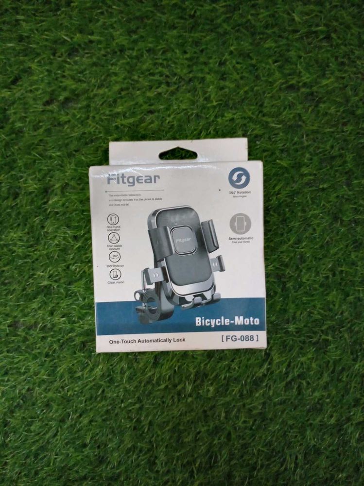 Fitgear mobile holder for two wheelers.