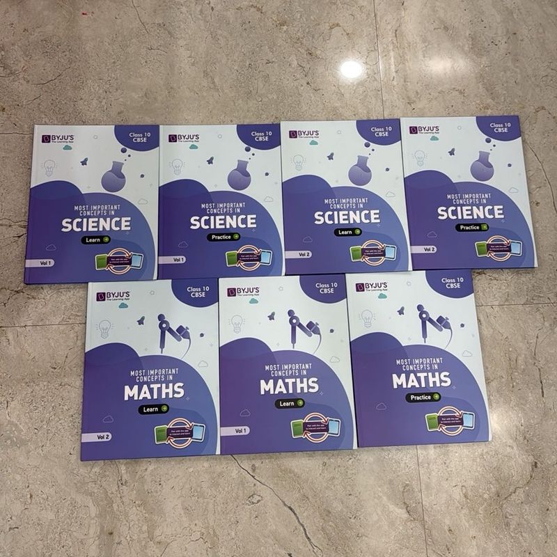 FLASH SALE❗️Class 10 BYJU’S Maths and Science
