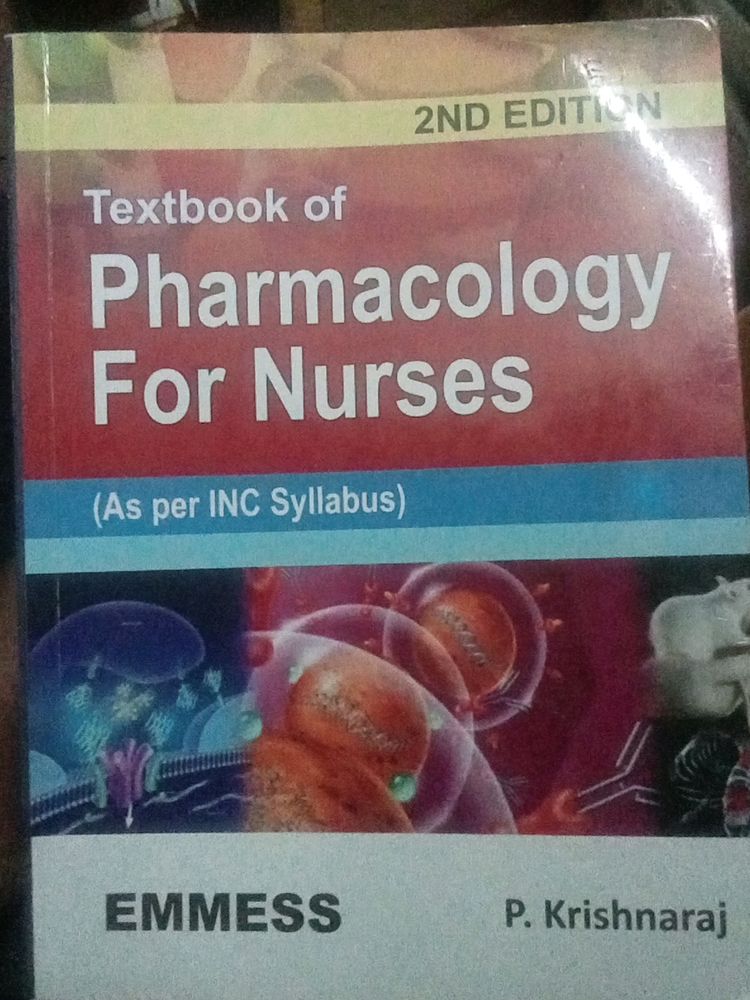 Textbook of Pharmacology For Nurses