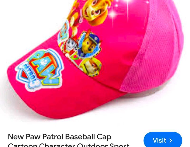 Very Cute N Beautiful Paw Patrol Hat