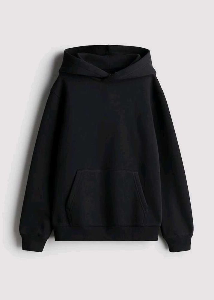 H&amp;M Oversized Black Hoodie