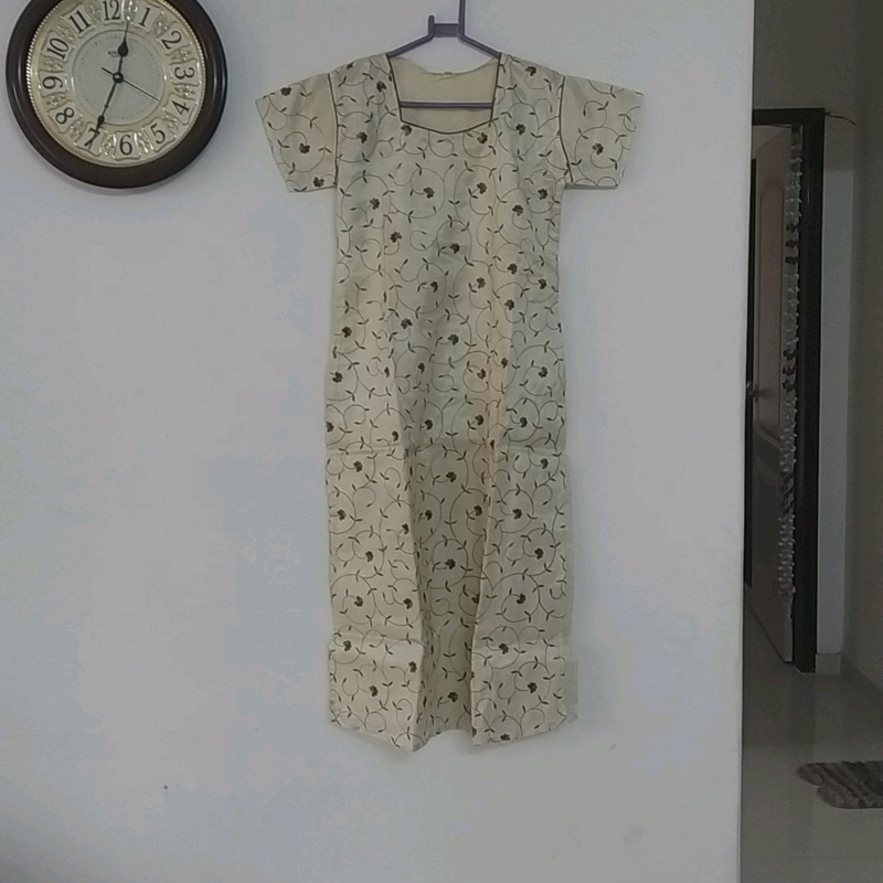 tussar silk suit