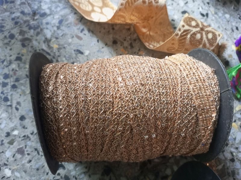Multiple Lace And Piping Patti