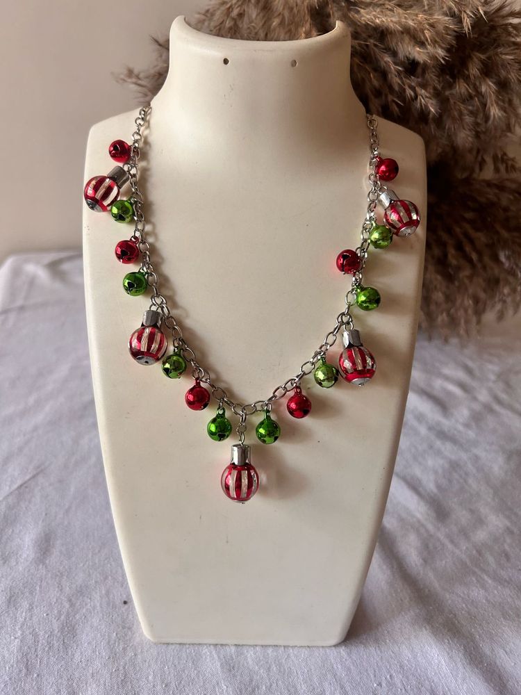 Festive Jingle Bell Necklace