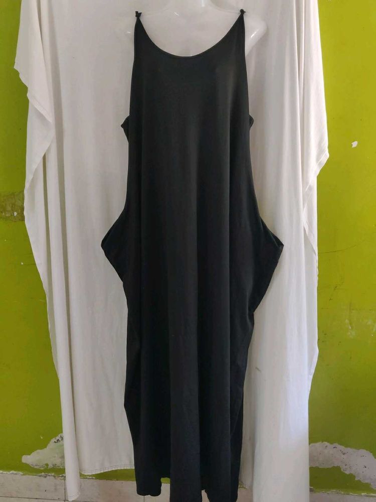 Emery rose Black Sleeveless Maxi Dress
