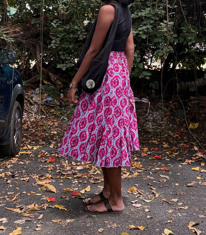 Bohemian Print Skirt