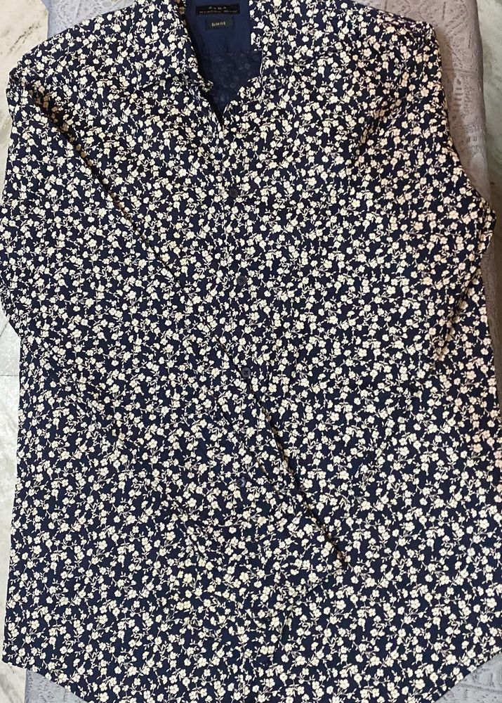 Zara Floral Print Shirt