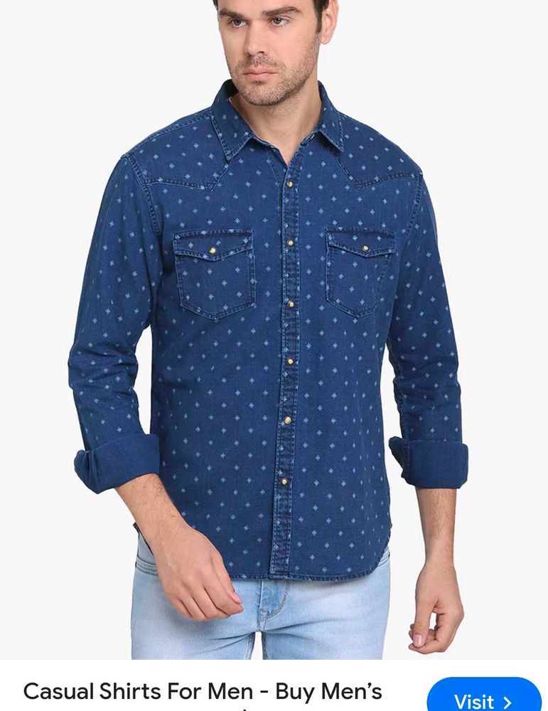 Very Beautiful Denim Shirt