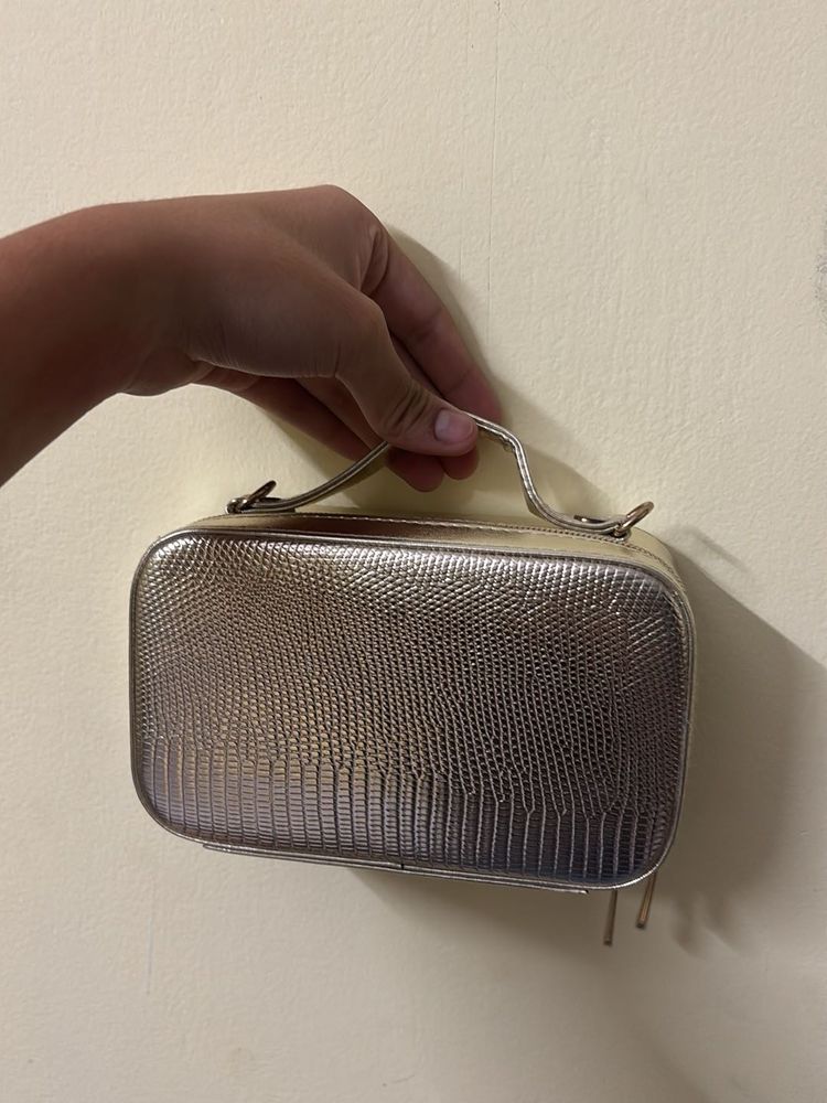 Chic Metallic Vanity Case