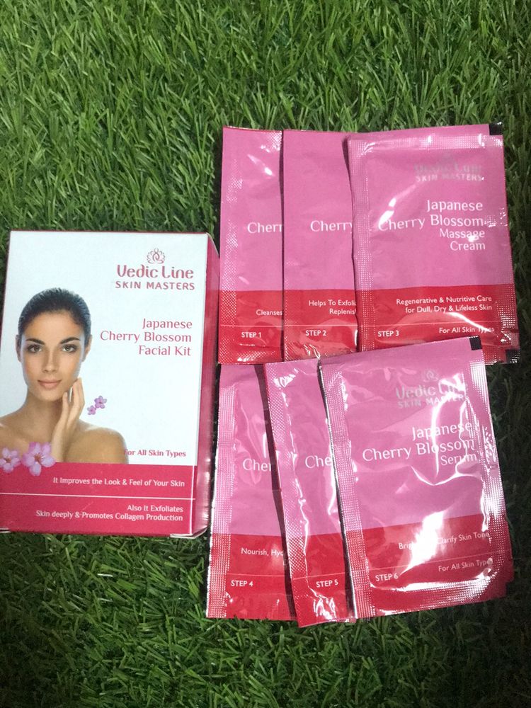 Vedic Line Japanese Cherry Blossom Facial Kit