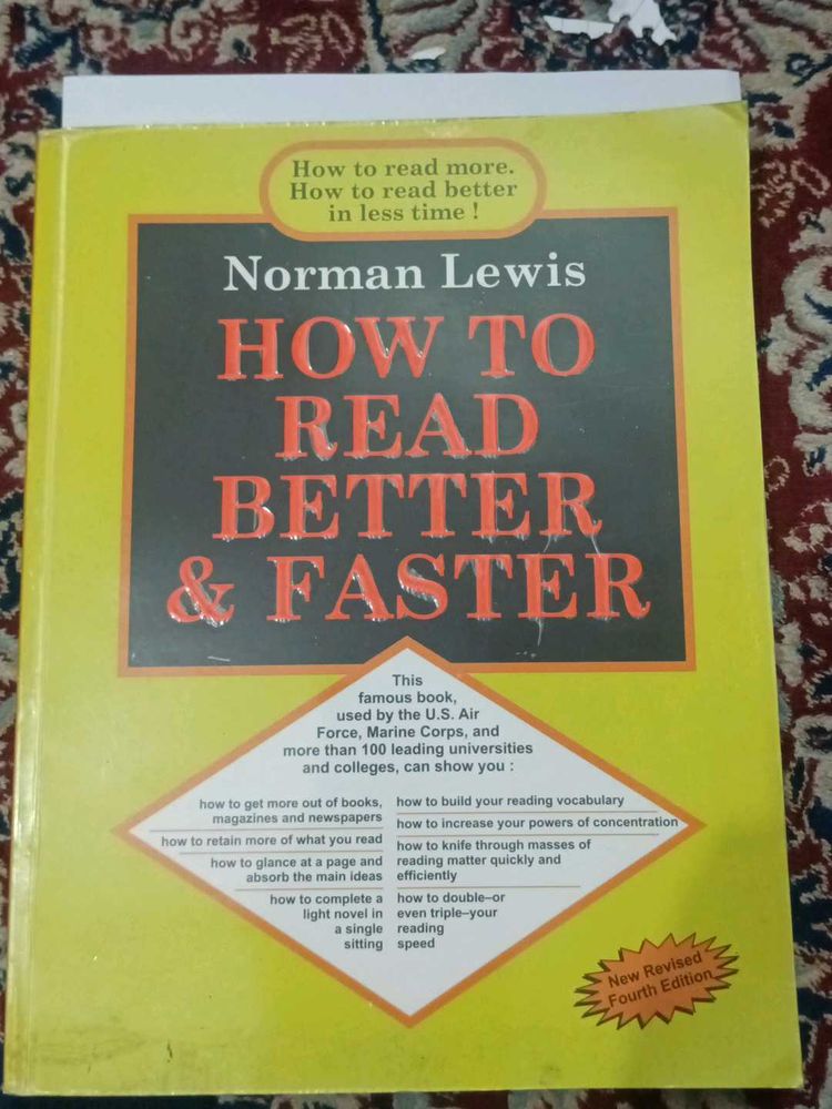 How to Read Better &amp; Faster by Norman Lewis
