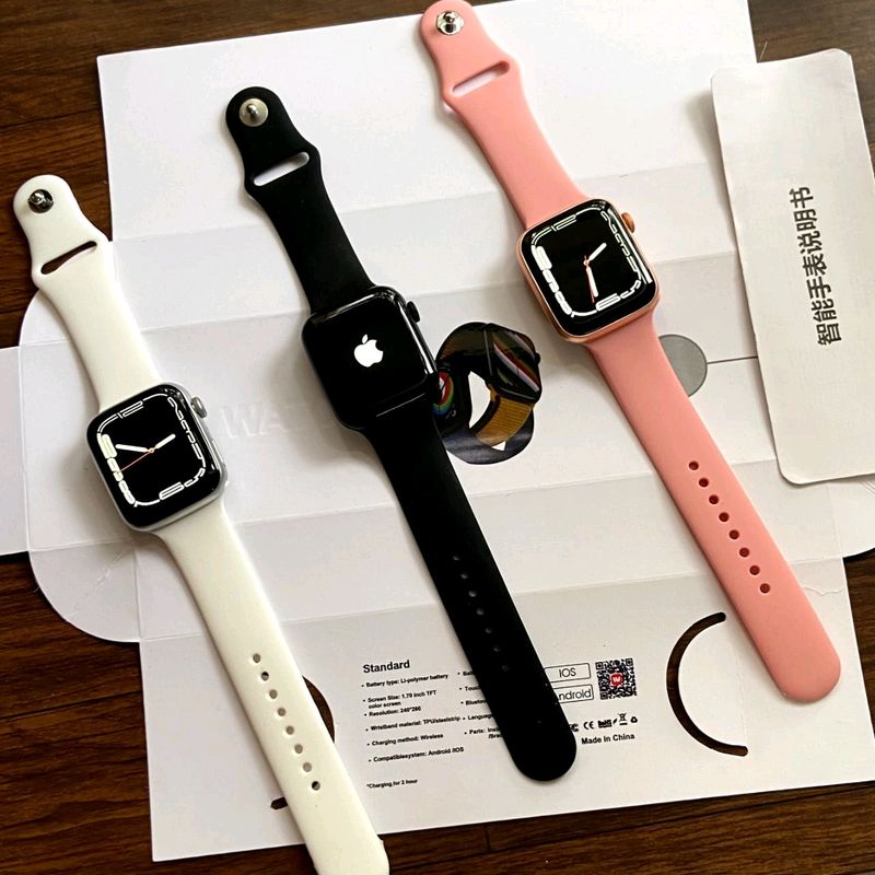 APPLE WATCH SERIES 9 WITH LOGO(3 COLOUR AVAILABLE)