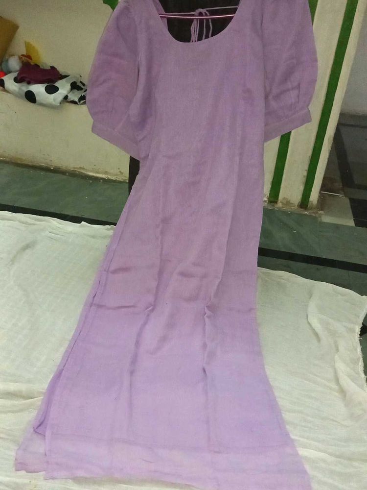 Elegant Lavender Kurta