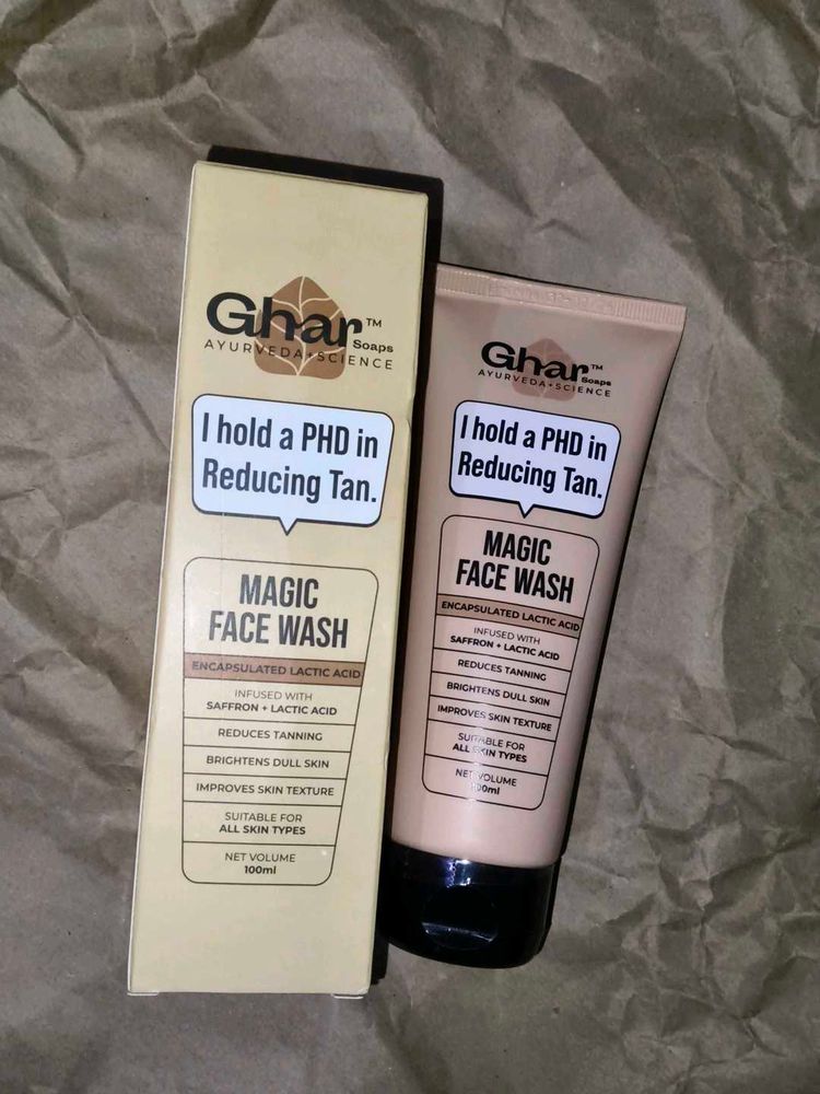 Ghar Magic Face Wash - Tan Removal